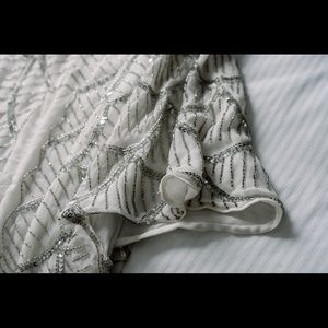 Alice and Olivia beaded wedding bolero shrug